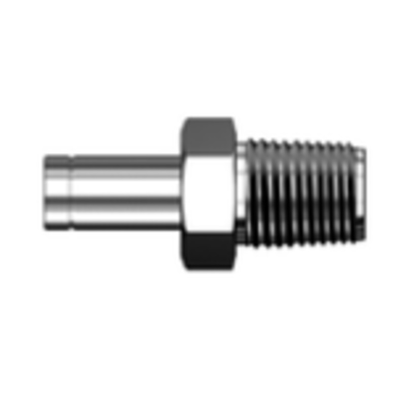 1/2 Tube Stub to 3/4 MNPT Adapter