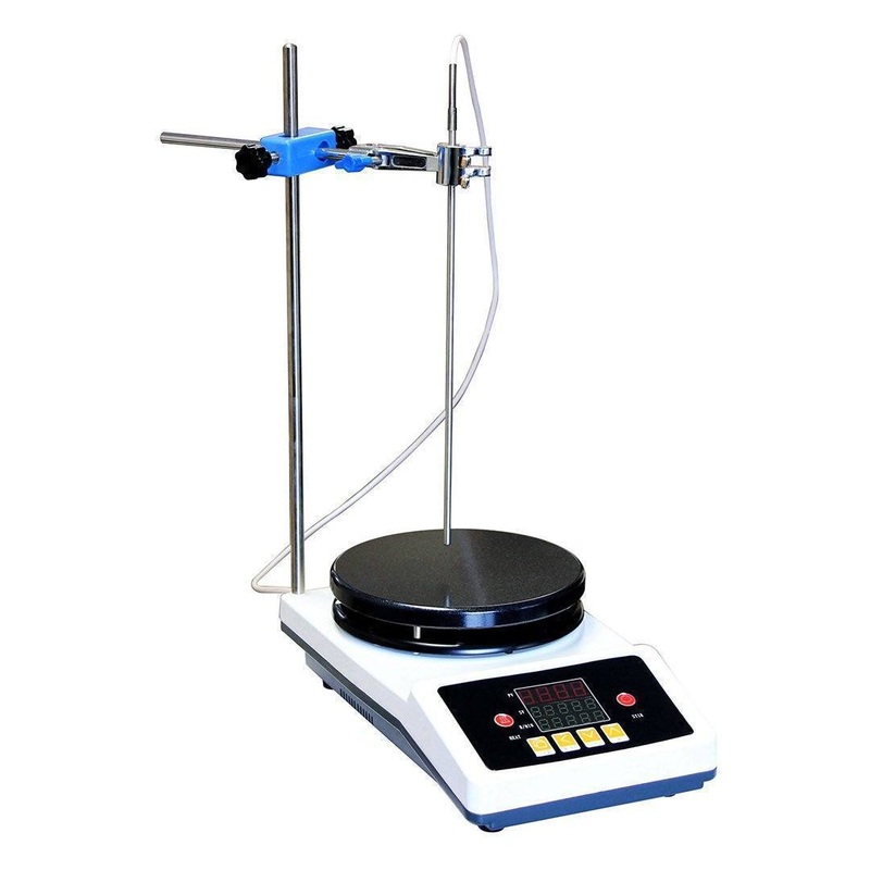 350C 2000RPM 1-Gallon PID Magnetic Stirrer with 7 Heated Plate