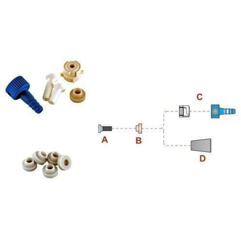 Replacement PPN Hose Connetion Set for Filter Flasks