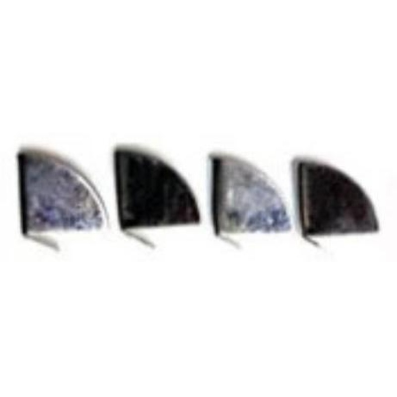 Set of Four Stainless Steel Brackets for Oven Shelf