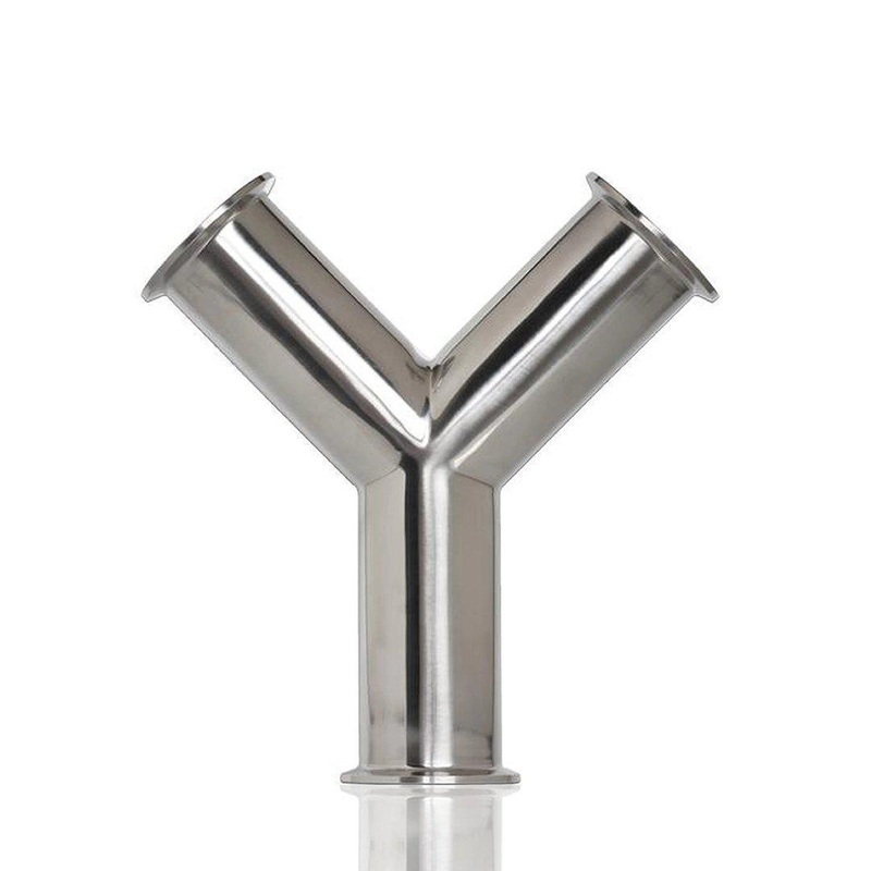 2 Stainless Steel Tri-Clamp Y