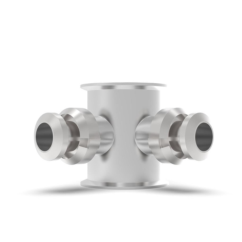 3×4 Inline Spool w/ (2) 1.5 Sights | Assembled 1.5 Tri-Clamp Sights