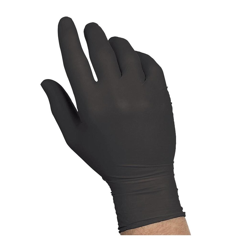 Black Nitrile Gloves|Medium|Large|XL