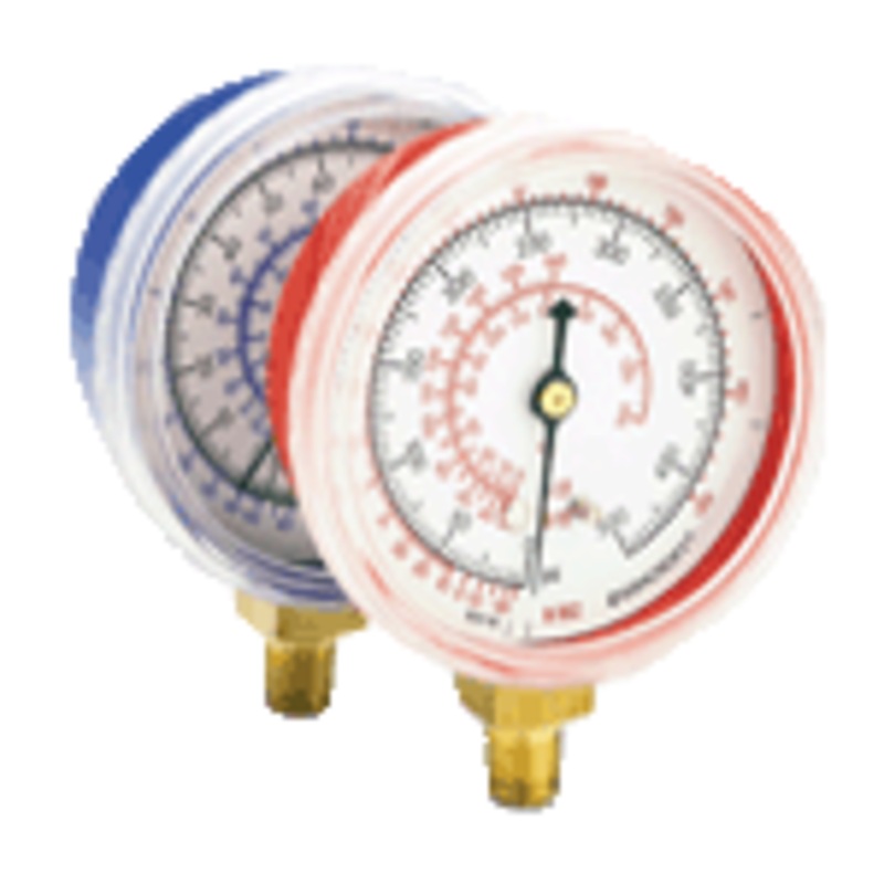 1007P and 1001T XOR Refrigeration Pressure Gauge