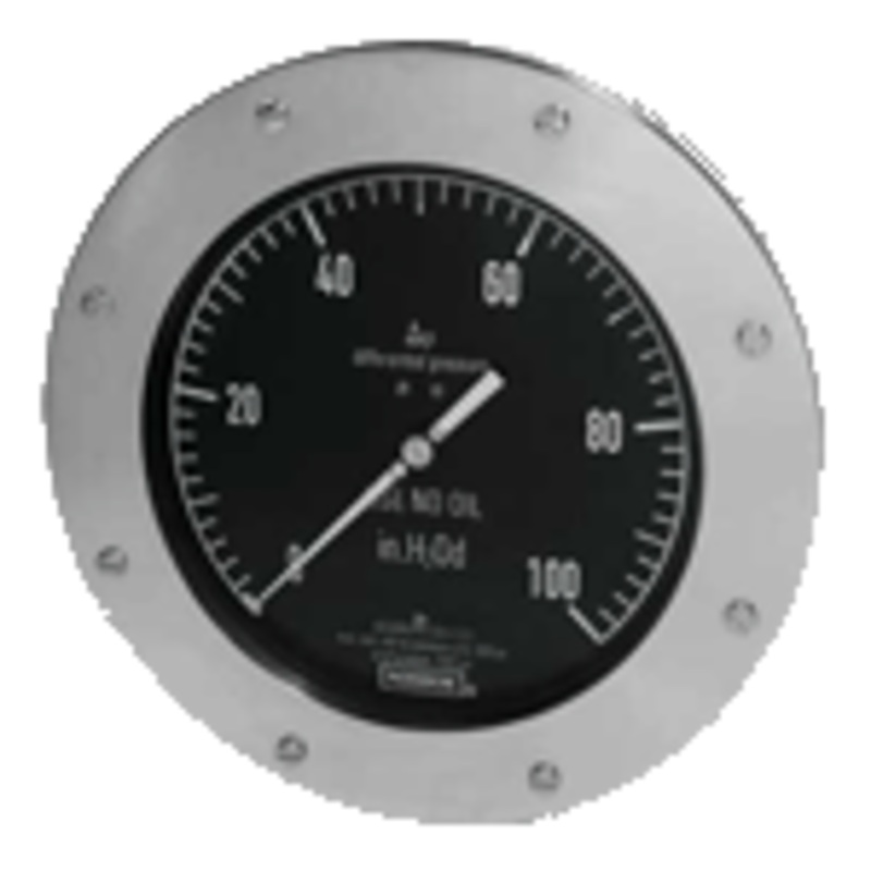 1300 Series Membrane Type Nominal Static Pressure Differential Gauges