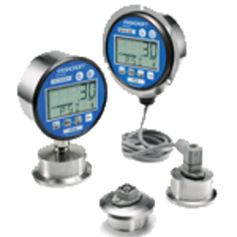 2132 and 2136 Digital Sanitary Pressure Gauge