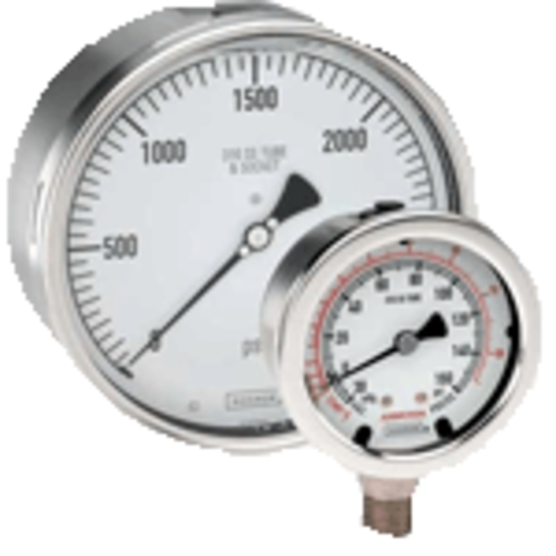 400/500 Series Stainless Steel, Dry & Liquid Filled