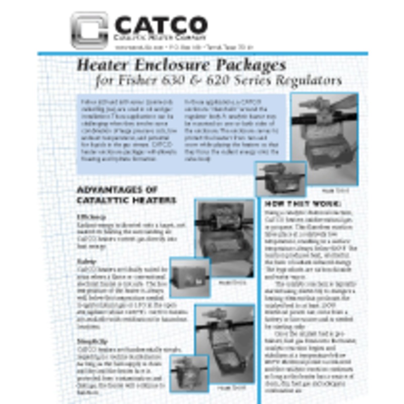 Enclosure Packages for 627 and 630 Regulator