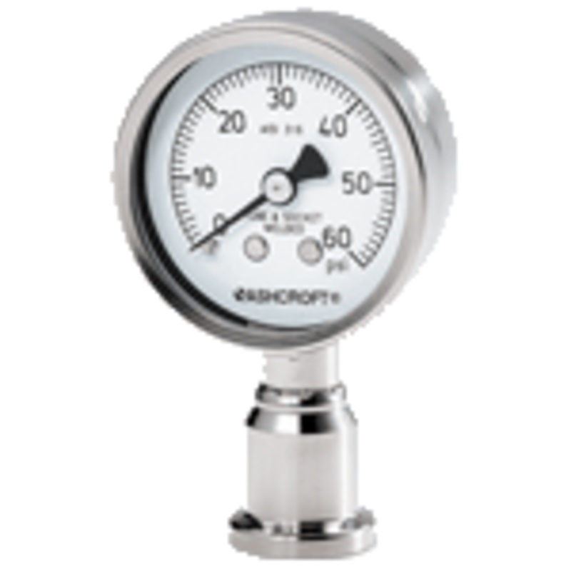 1032 Fractional Sanitary Pressure Gauge