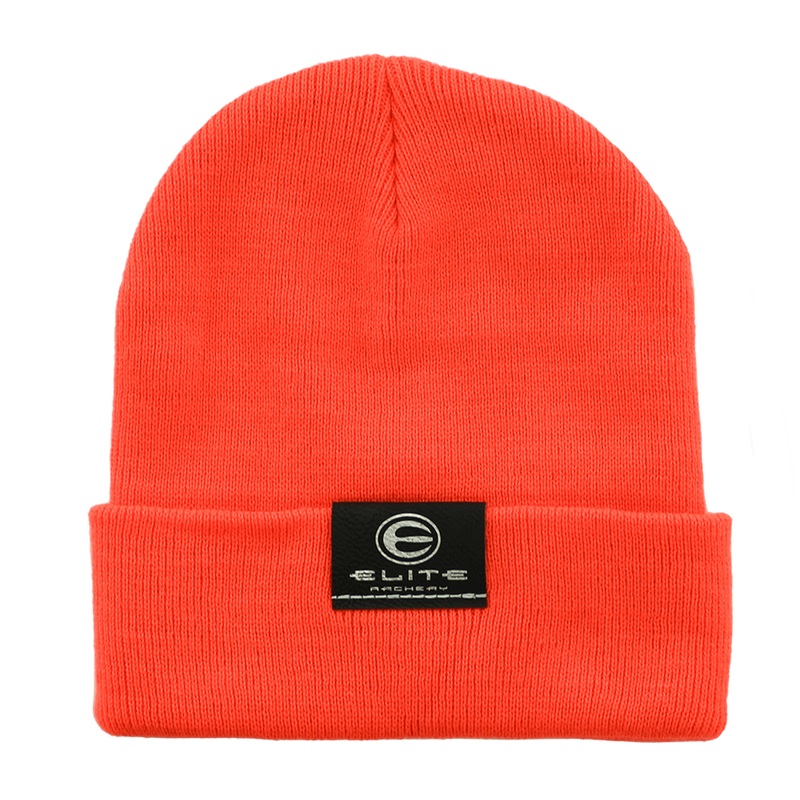 Blaze Orange Elite Knit Beanie