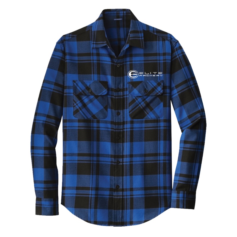 Elite Royal Blue Flannel|Small|Medium|Large|XLarge|3XLarge