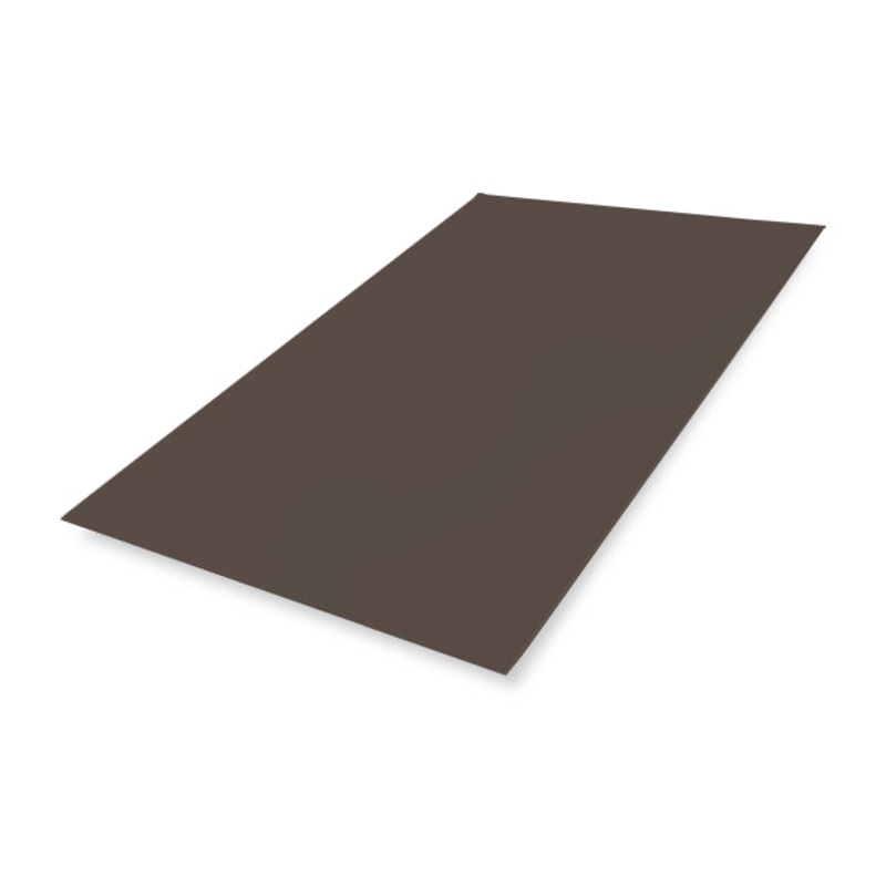 Flat Sheet – Cocoa Brown – 26 Gauge – 42.75 x 120