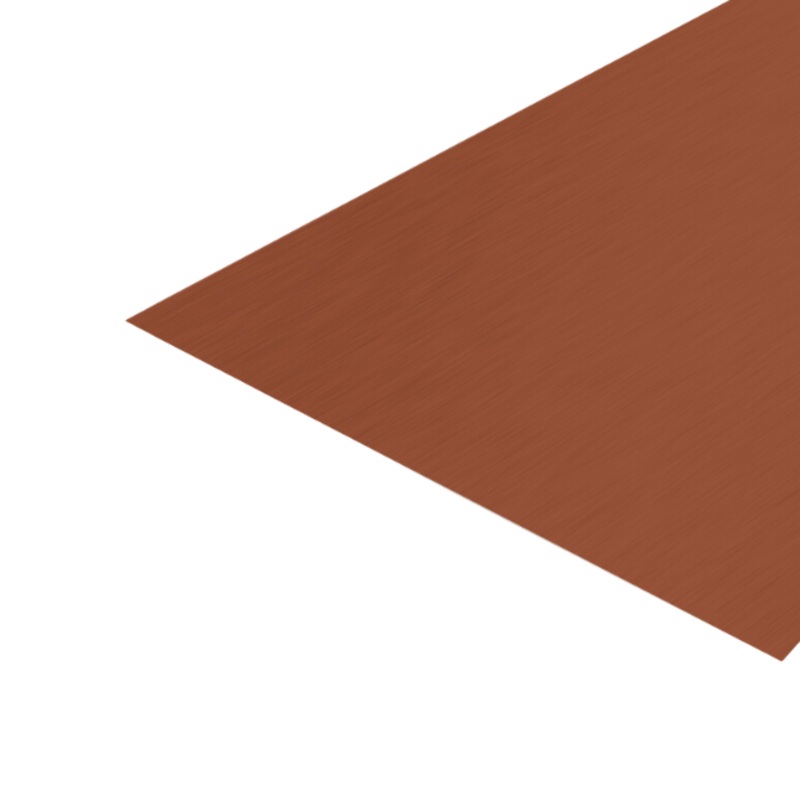 Flat Sheet – Terra Cotta – 26 Gauge – 42.75 x 120