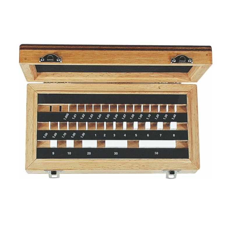 Gauge Block Set Metric 32 Piece Steel Grade 1 0651511027