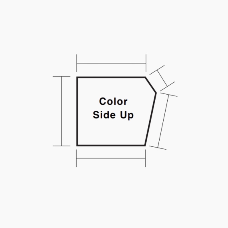 Gutter End Caps – 1 Right & 1 Left