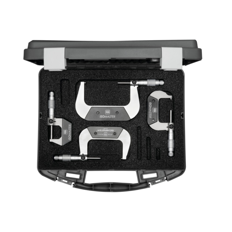 Isomaster Metric Analogue Micrometer (Set of 4) 0-100mm 00110113