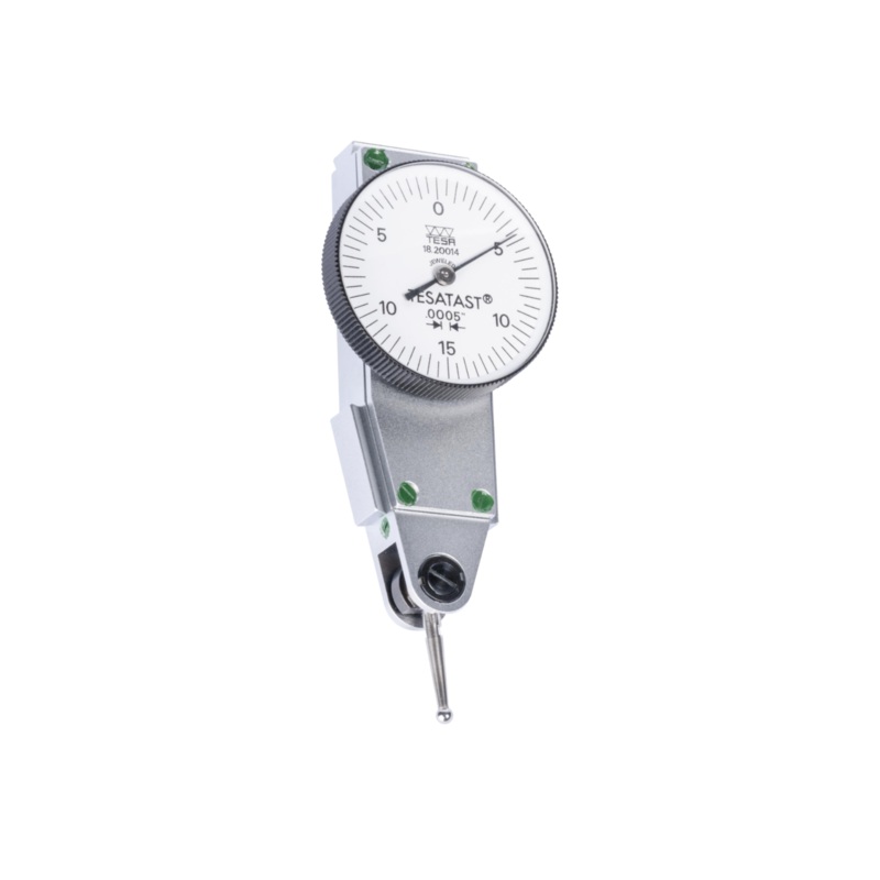 Lever-type dial test indicator, lateral, 0.03 Travel 0.0005 Resolution  1.1 in 01820014