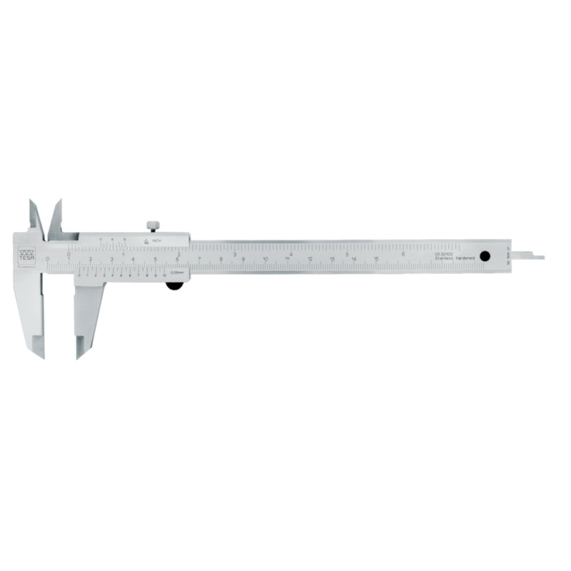 Tesa Universal Vernier Caliper, 0-150mm(0-6), 0.02mm(0.001) 00530110