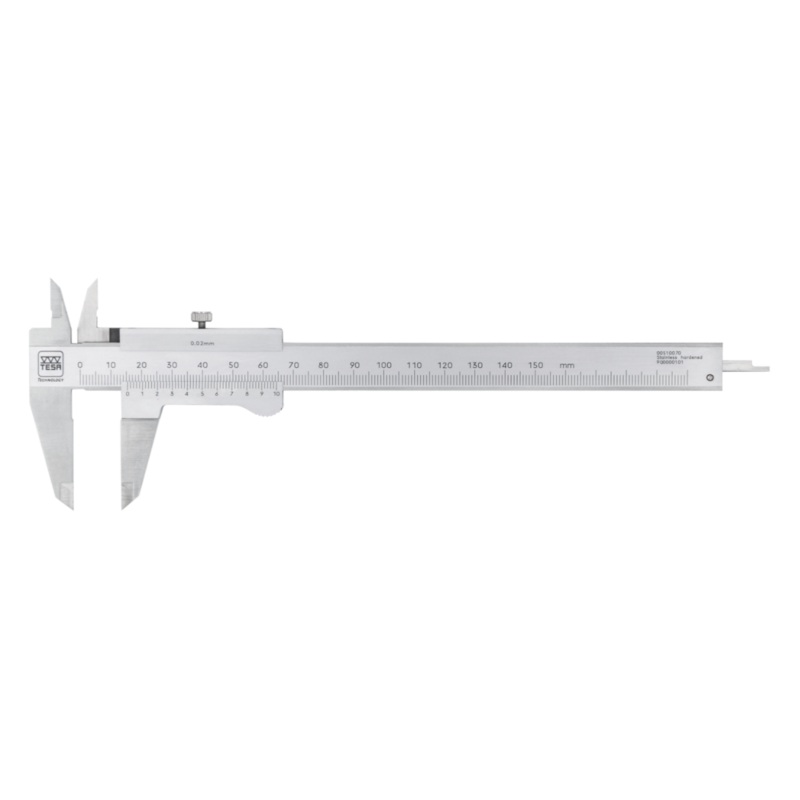 Tesa Universal Vernier Calipers, 0-150mm, 0.05mm 00510073