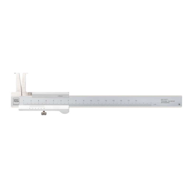 Tesa Vernier Calipers for groove measurement, 10-160 mm, 0.05mm 00510371