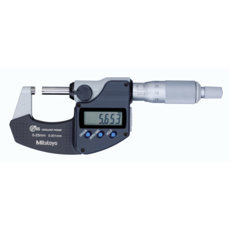 Mitutoyo Metric Digimatic Micrometer 50-75mm, IP65, Ratchet Thimble 293-246-30