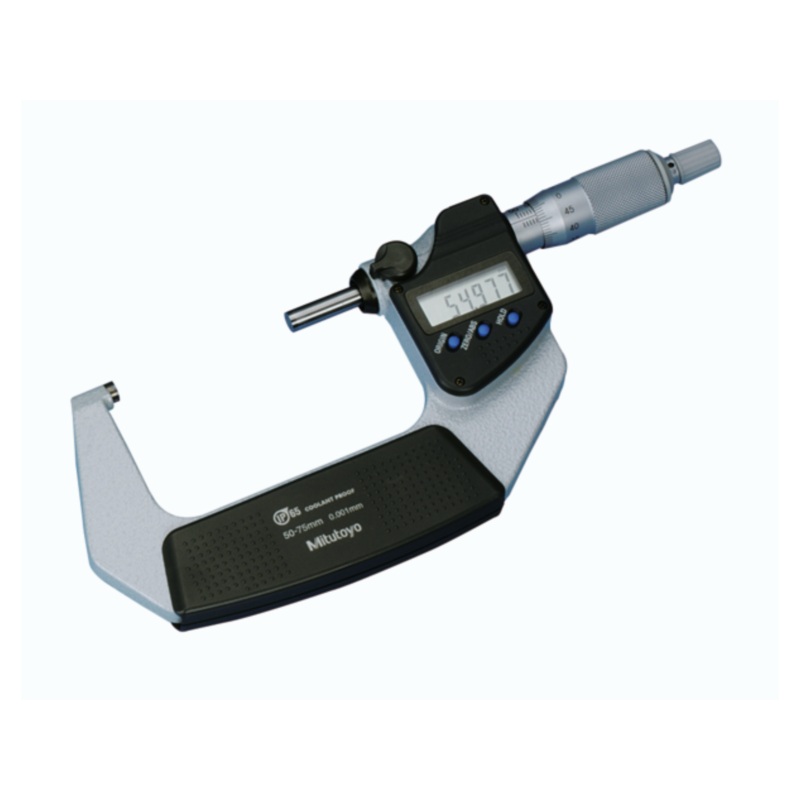 Mitutoyo Metric Digimatic Micrometer 50-75mm, IP65, W/O Output 293-242-30
