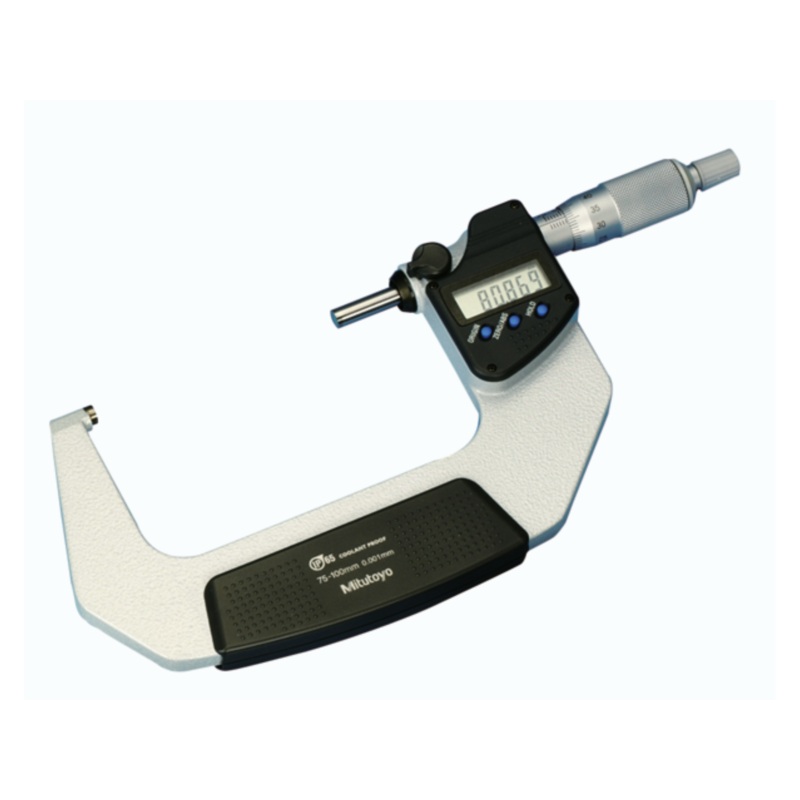 Mitutoyo Metric Digimatic Micrometer 75-100mm, IP65, W/O Output 293-243-30
