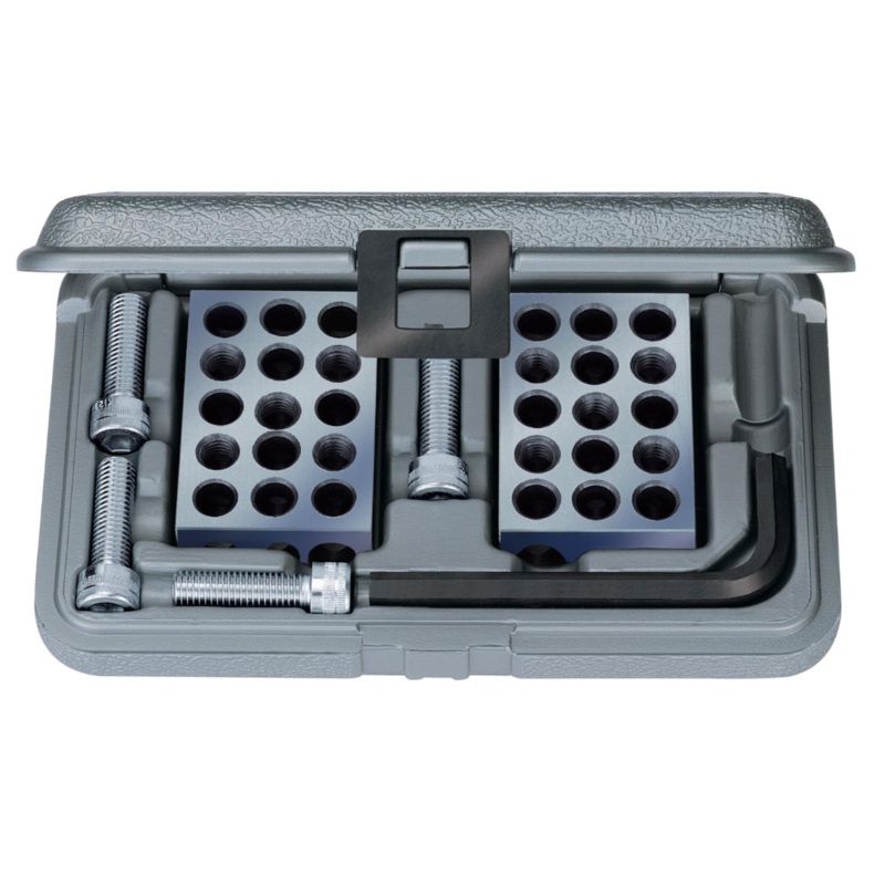 Positioning blocks set, precision ground, 75 x 50 x 25 mm