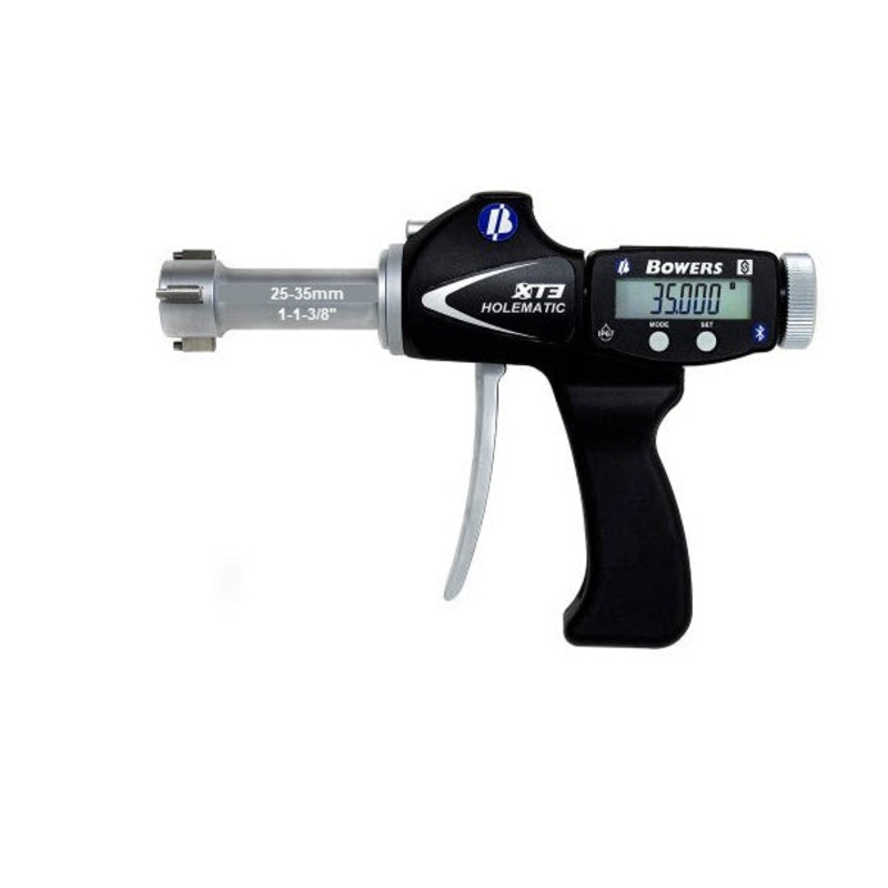 Bowers Pistol Grip Digital Bore Gauge 25-35mm (1-1.3/8) XTH25M-BT