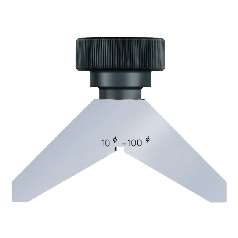 Dial gauge depth foot with V-shaped base,  10  100mm 01639047