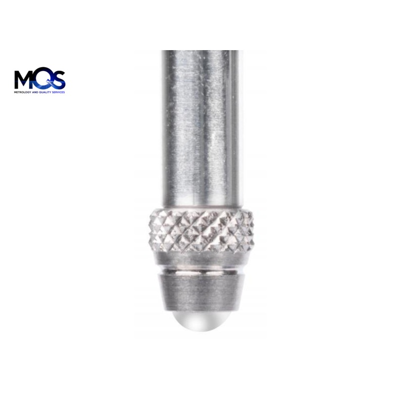 Hemispherical Probe Insert Steel M2.5 R0.5mm L30mm
