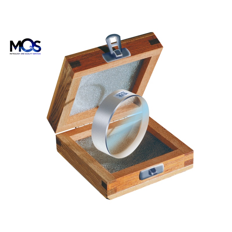 Optical flats with two parallel faces 77mm