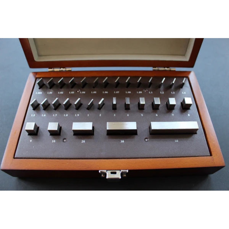 Gauge Block Set Metric M32 Steel Grade 2