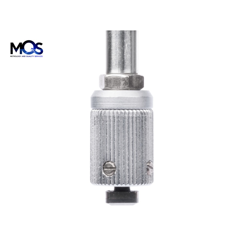 Insert with narrow face,  4 mm, adjustable parallelism, locknut for radial alignment, L16mm