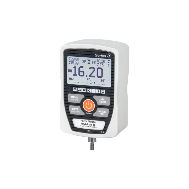 Mark-10 Basic Digital Force Gauge 50 lbF / 250 N M3-50U