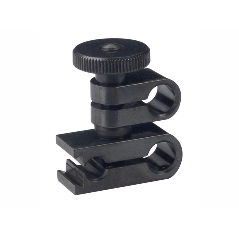 Double attachment with clamping point and dovetail 074108603