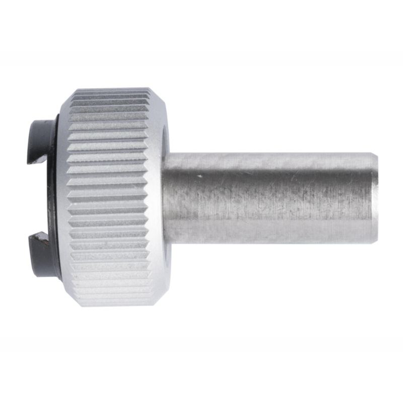 Knurled mounting rod with dovetail clamp, 4mm 01840109
