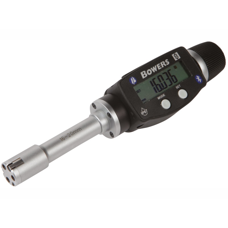 Bowers XT Digital Micrometer With Bluetooth 16-20mm XTD16M-BT