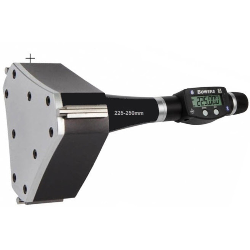 Bowers XT Digital Micrometer With Bluetooth 225-250mm XTD225M-BT