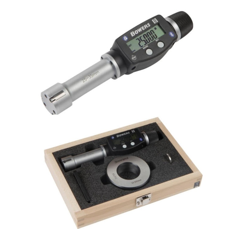 Bowers XT Digital Micrometer With Bluetooth 25-35mm XTD25M-BT