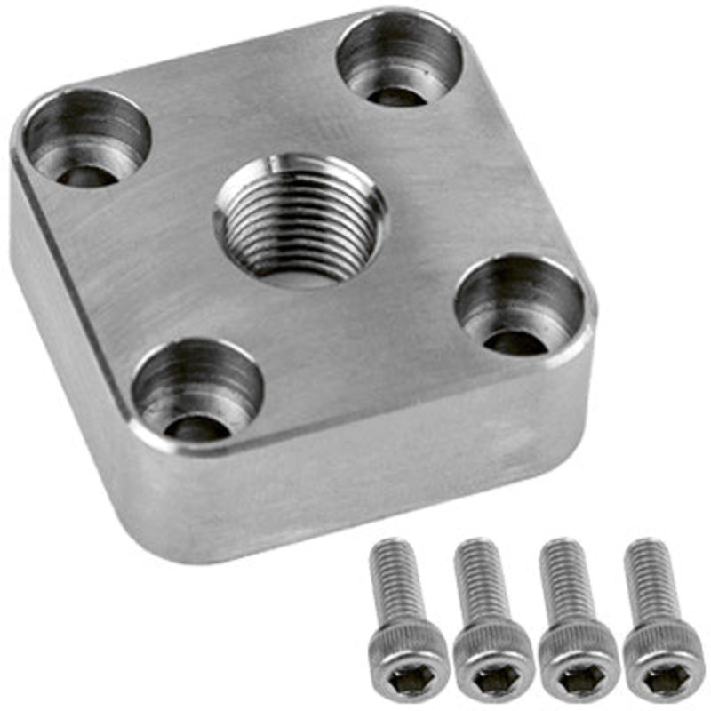 Mark-10 Thread Adapters & Couplings, Adapter plate for TSF/TST, 1/2-20F G1044