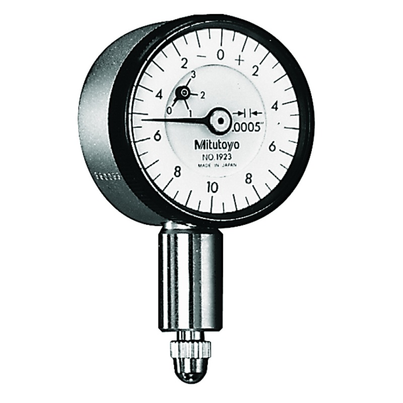 Dial Gauge, Flat Back, ANSI/AGD Type Jewelled Bearing, 0,05, 0,0005 1923AB-10