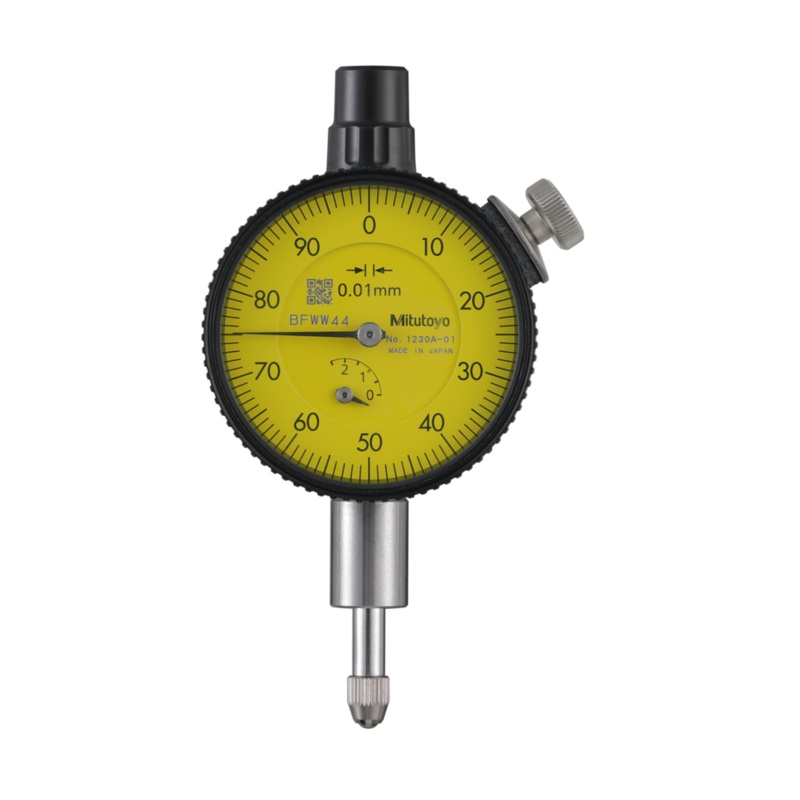 Dial Gauge, Lug Back, ANSI/AGD Type 2,5mm, 0,01mm 1230A-01