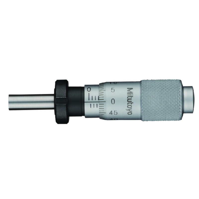 Micometer Head, Small Standard Type 0-13mm, 0,01mm, Flat, with Clamp Nut 148-103-10