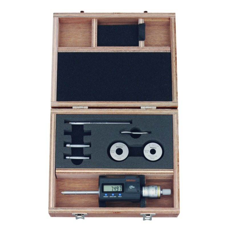 Mitutoyo Digital 3-Point Internal Micrometer Set IP65 6-12mm 468-971