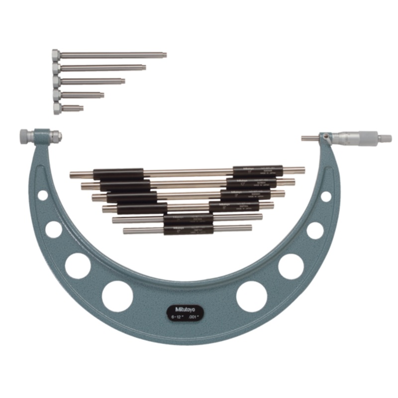 Outside Micrometer Interchangeable Anvil 6-12 104-138