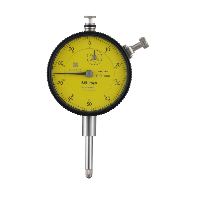 Dial Gauge, Flat Back, ANSI/AGD Type 25mm, 0,01mm 2056A-01