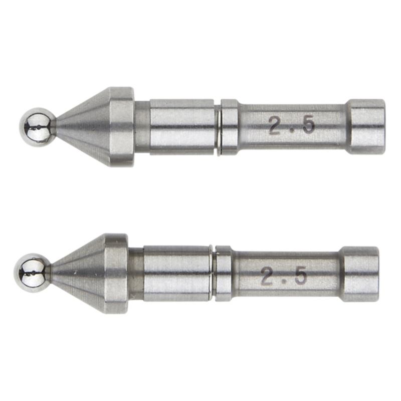 Interchangeable Ball Anvil/Spindle Tip 2.5mm 124-822