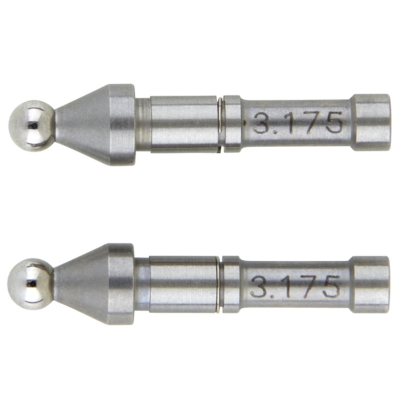 Interchangeable Ball Anvil/Spindle Tip 3.175mm (1/8) 124-808