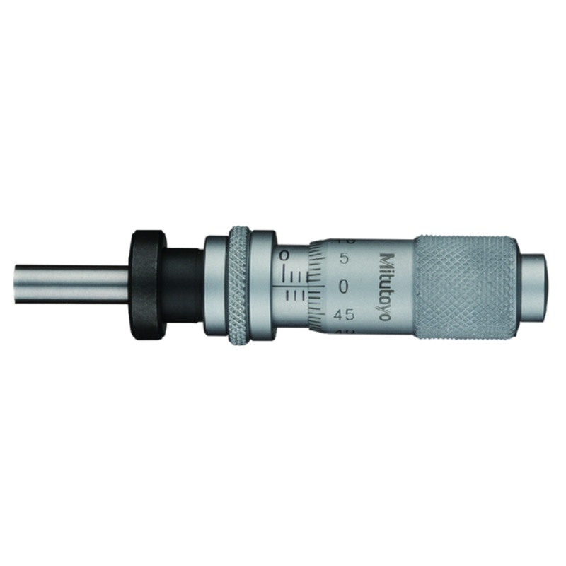 Micometer Head, Small Standard Type 0-13mm, 0,01mm, Flat, with Clamp Nut/Spindle Lock 148-120-10